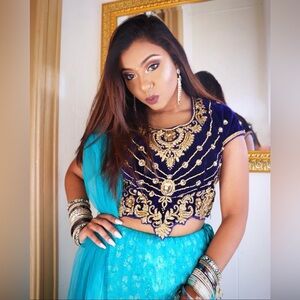 Blue and Gold Lengha